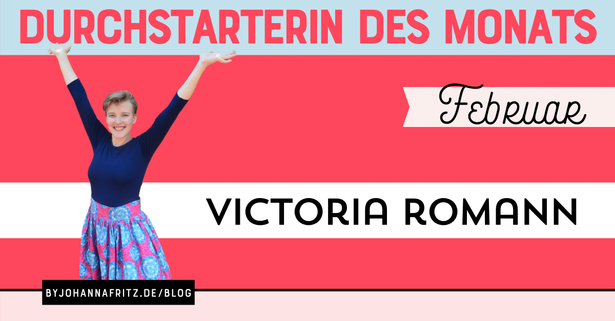Online Durchstarten Interview mit Victoria Romann