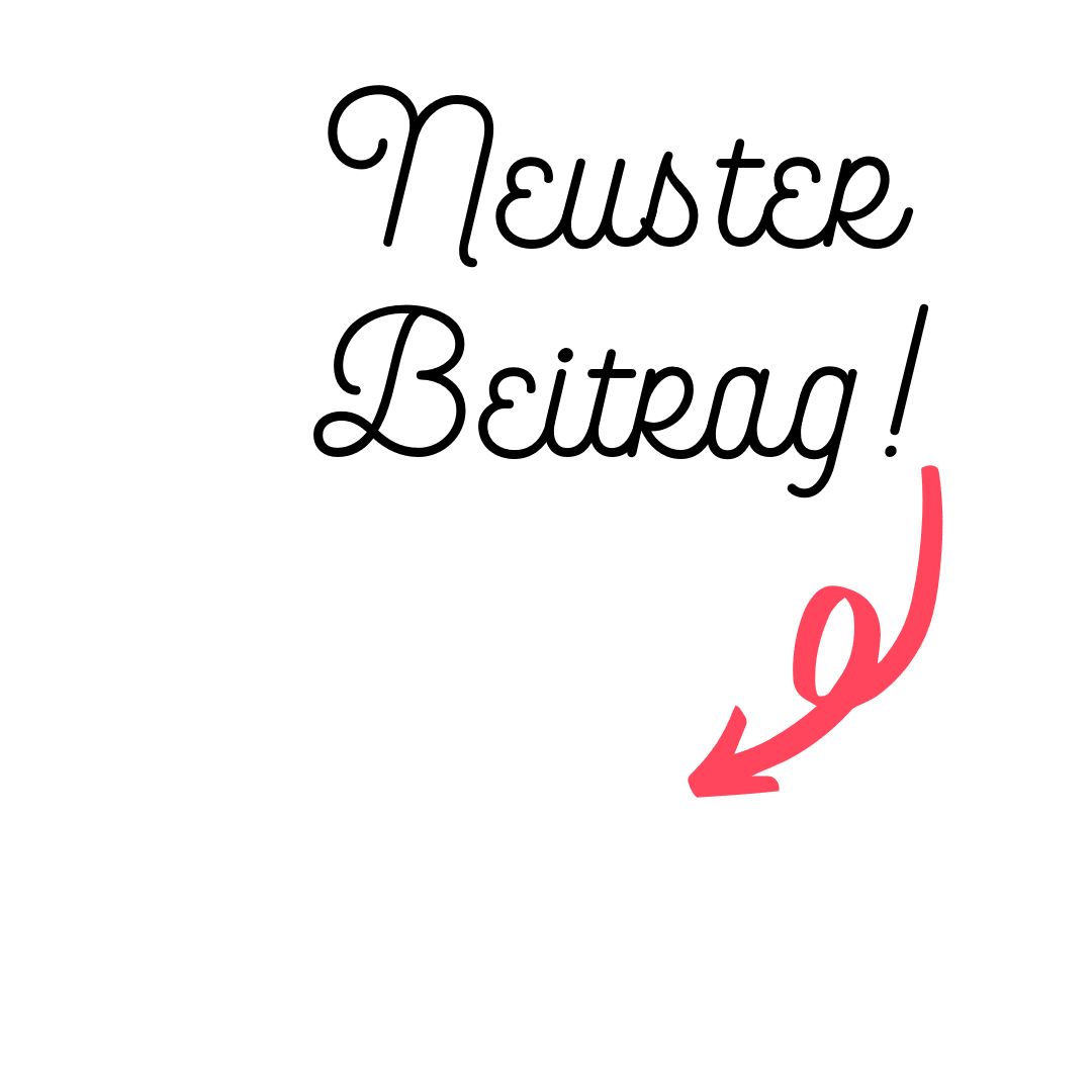 Neuster Beitrag by Johanna Fritz Sticker